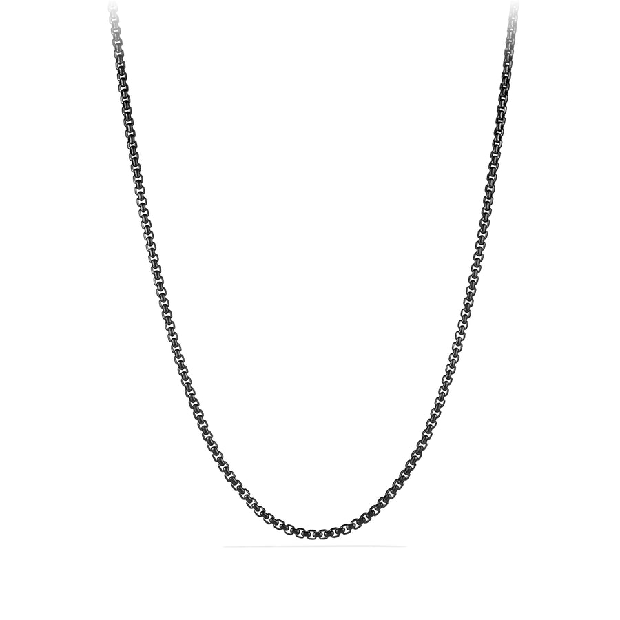 David Yurman Box Chain Necklace - CH0365MSX22