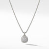 Sterling silver ��� Pav? diamonds, 0.60 total carat weight,  ��� Pendant, 11mm ��� Chain sold separately-