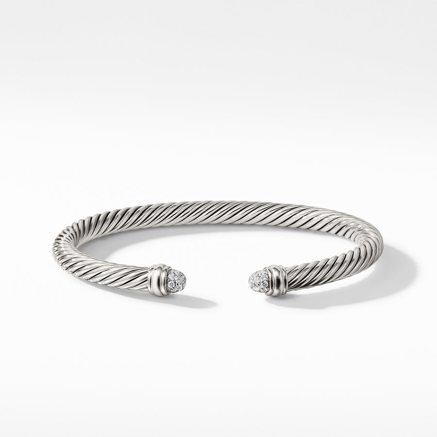 David Yurman Cable Classics Bracelet with Diamonds - B09158DSSADI