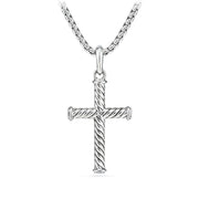 Sterling silverChain sold separatelyCross, 39 x 24mm