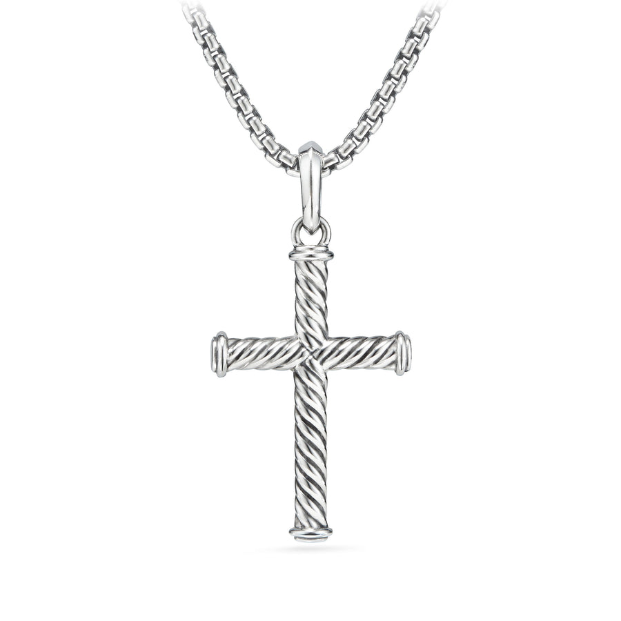 Sterling silverChain sold separatelyCross, 39 x 24mm