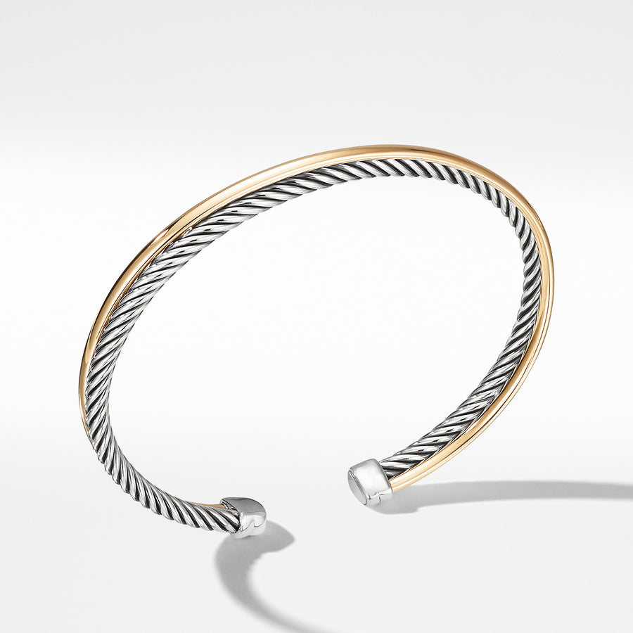 Sterling silver with 18-karat yellow gold ���  ��� Bracelet, 3mm