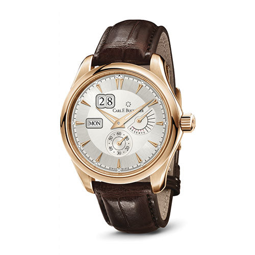 An elegant watch will always express sophistication and style- and this timepiece from Carl F Bucherer brings you just that. This Gents watch can surely be an awe-striking piece once you lay eyes upon it. 18 K rose gold convex sapphire crystal, anti-reflective coating on both sides case back with sapphire crystal water-resistant to 50 m (5 atm) diameter 42.5 mm depth 12.54 mm