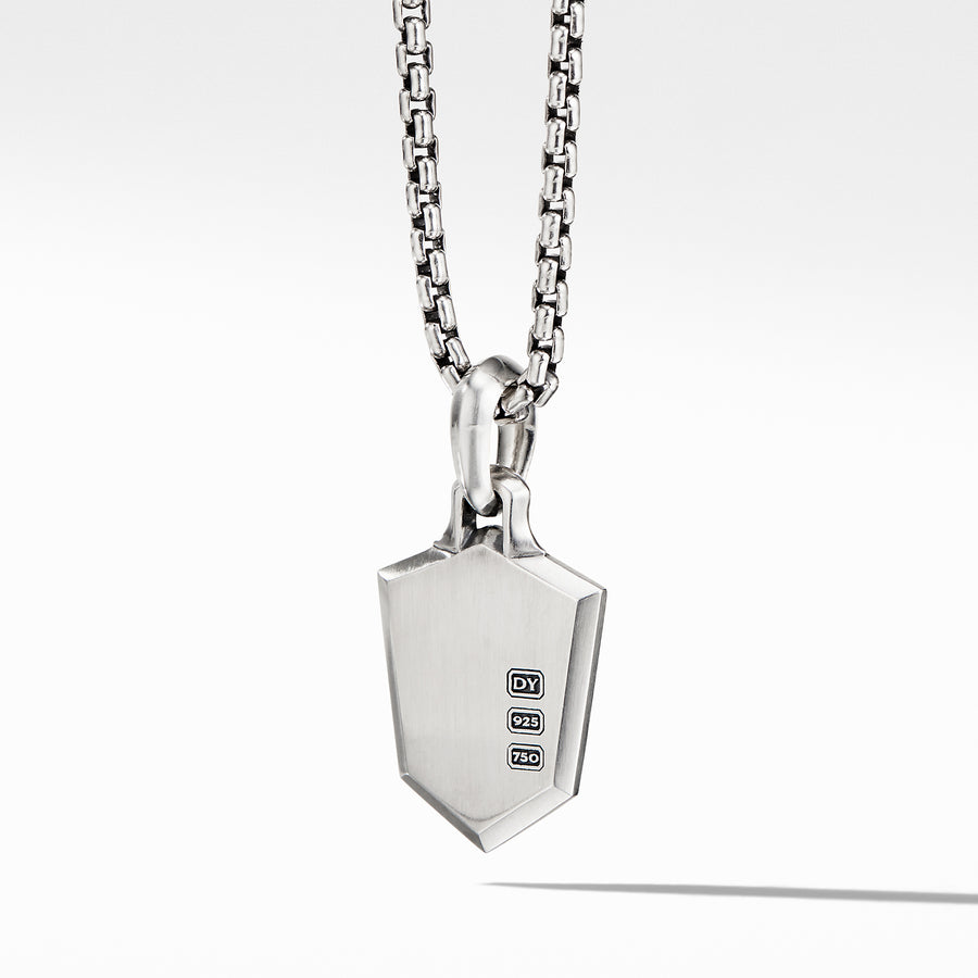 David Yurman Shield Amulet with 18K Yellow Gold - D25295MS8