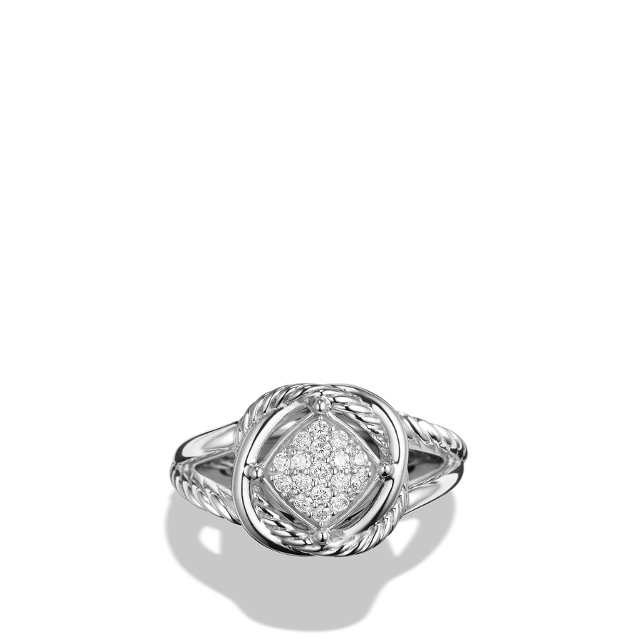 David Yurman Infinity Ring with Diamonds - R12610DSSADI