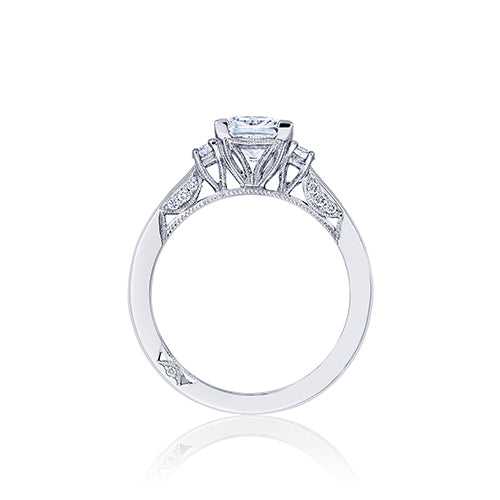 Tacori Platinum Simply Tacori 3 Stone Engagement Ring - 2658PR6