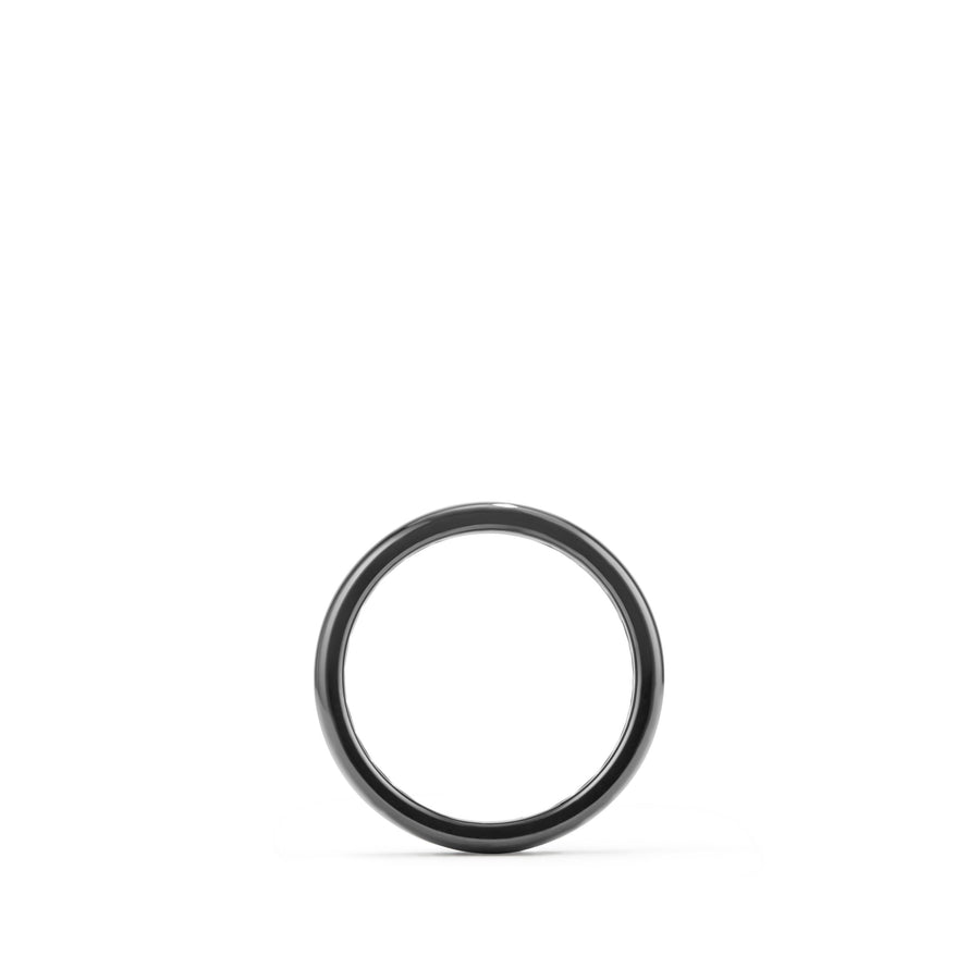David Yurman DY Classic Band Ring in Black Titanium - R15753MBB