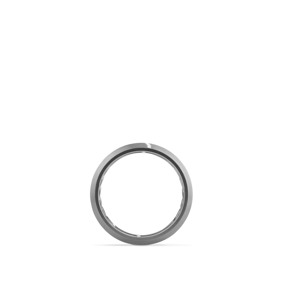 David Yurman Beveled Band in Grey Titanium - R15792MTT