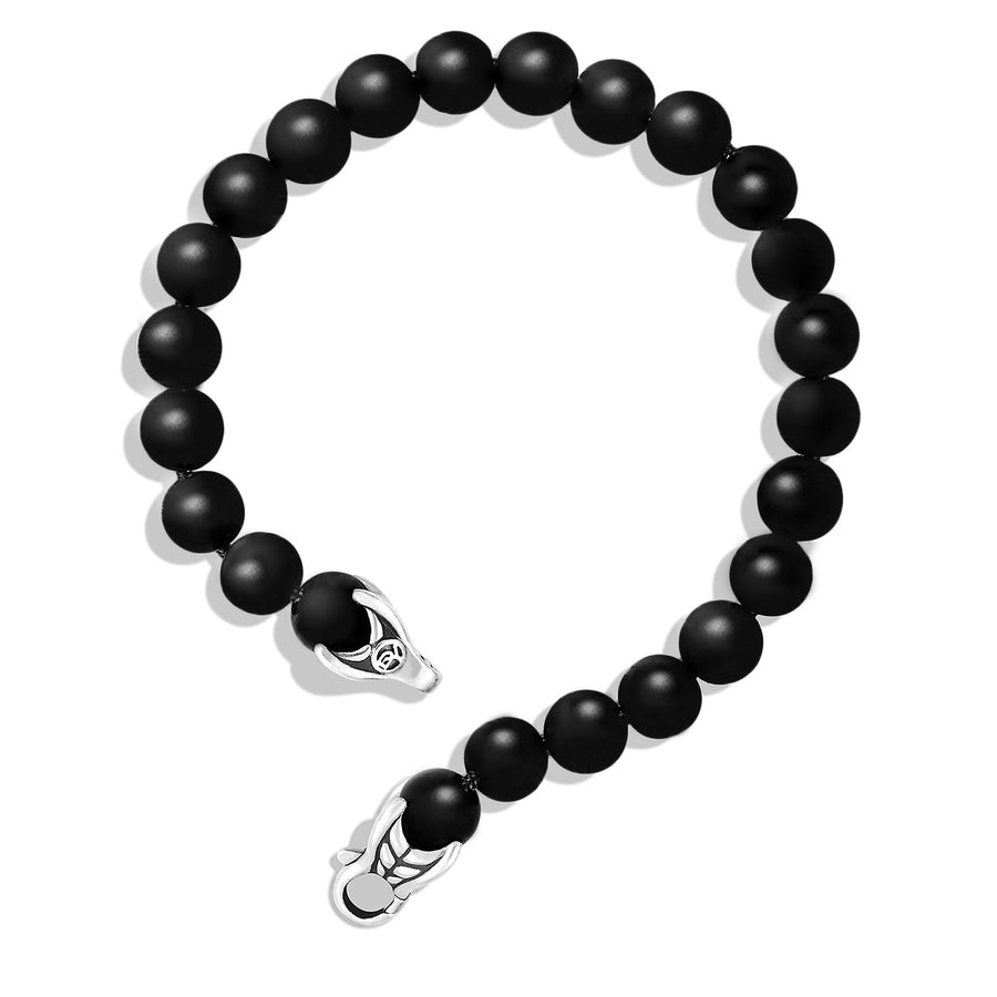 David Yurman Spiritual Beads Bracelet with Black Onyx- B05375MSSBBO