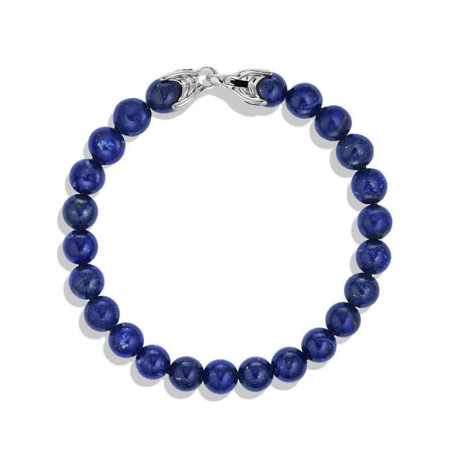 David Yurman Spiritual Beads Bracelet with Lapis Lazuli- B05375MSSBLA85