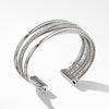 Four-Row Cuff Bracelet with Diamonds