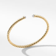Petite Precious Cable Bracelet with Diamonds in Gold