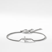 Pave Cross Bracelet with Diamonds