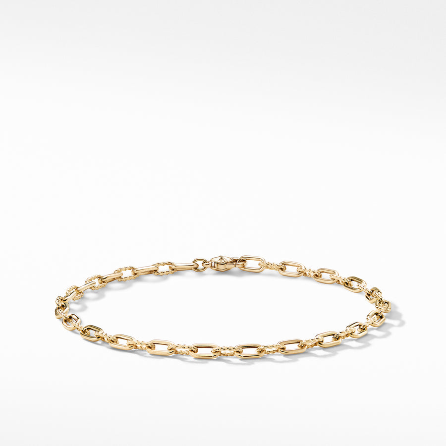 DY Madison Thin Bracelet in 18K Gold, 3mm