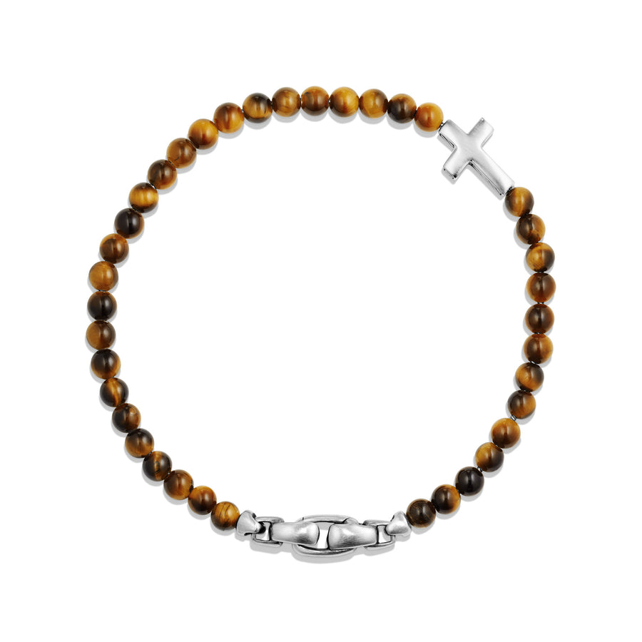 David Yurman Spiritual Beads Tiger Eye Bracelet - Brown