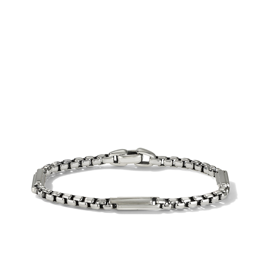 David Yurman Streamline Station Box Chain Bracelet- B25635MSS
