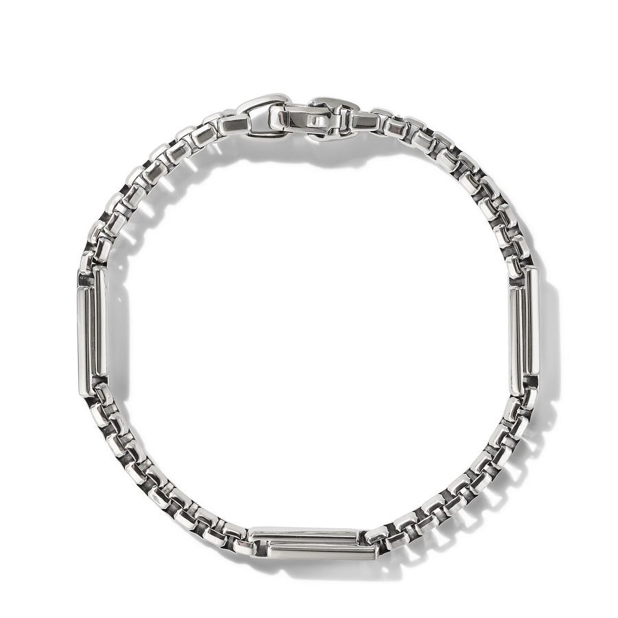 David Yurman Streamline Station Box Chain Bracelet- B25635MSS