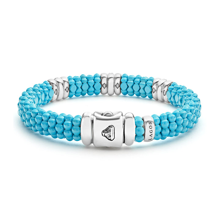 Lagos Blue Caviar Diamond Caviar Bracelet - 05-81418-CT7