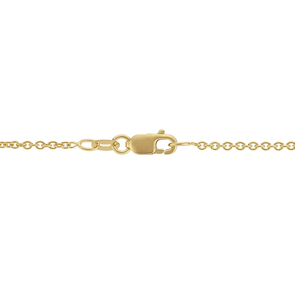14K Yellow Gold Cable Chain Necklace