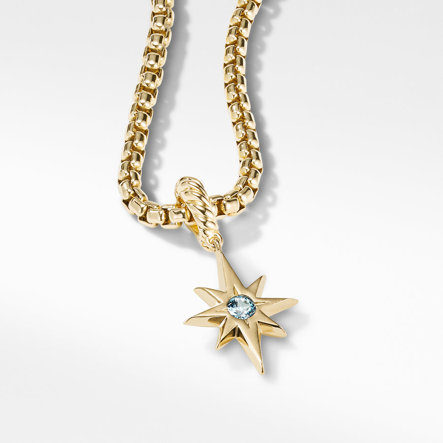 Starburst Pendant in 18K White Gold with Full Pavé Diamonds, 33.7mm | David  Yurman