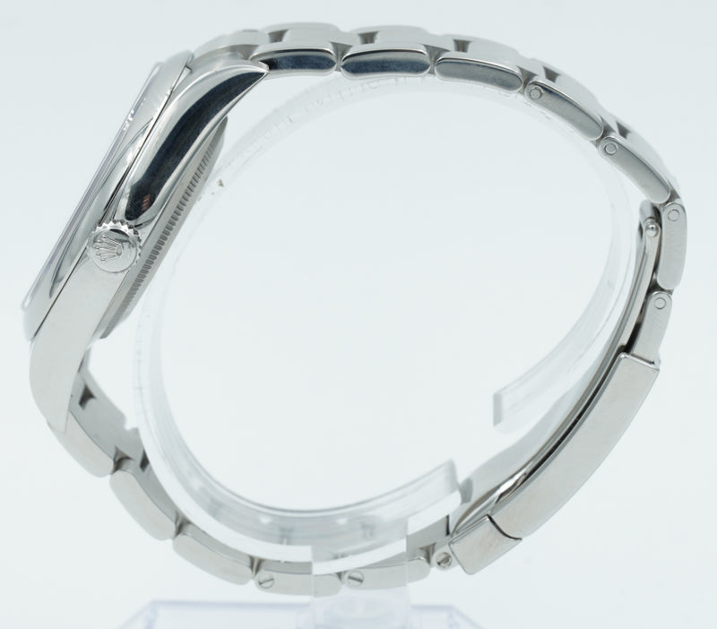 SOLD - Rolex Oyster Perpetual 114300 Black Dial on Oyster Bracelet - 39mm