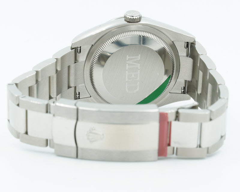 SOLD - Rolex Datejust 126200 Black Dial on Oyster Bracelet - 36mm