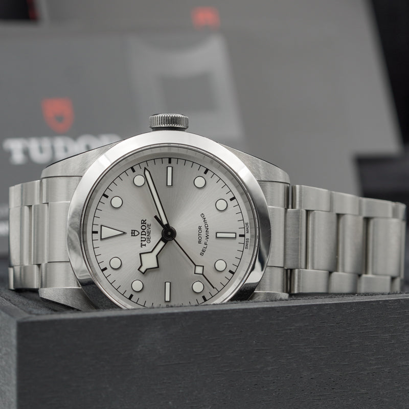 SOLD - Tudor Black Bay 41mm M79540-0011 B&P '22 Silver Dial Stainless Steel