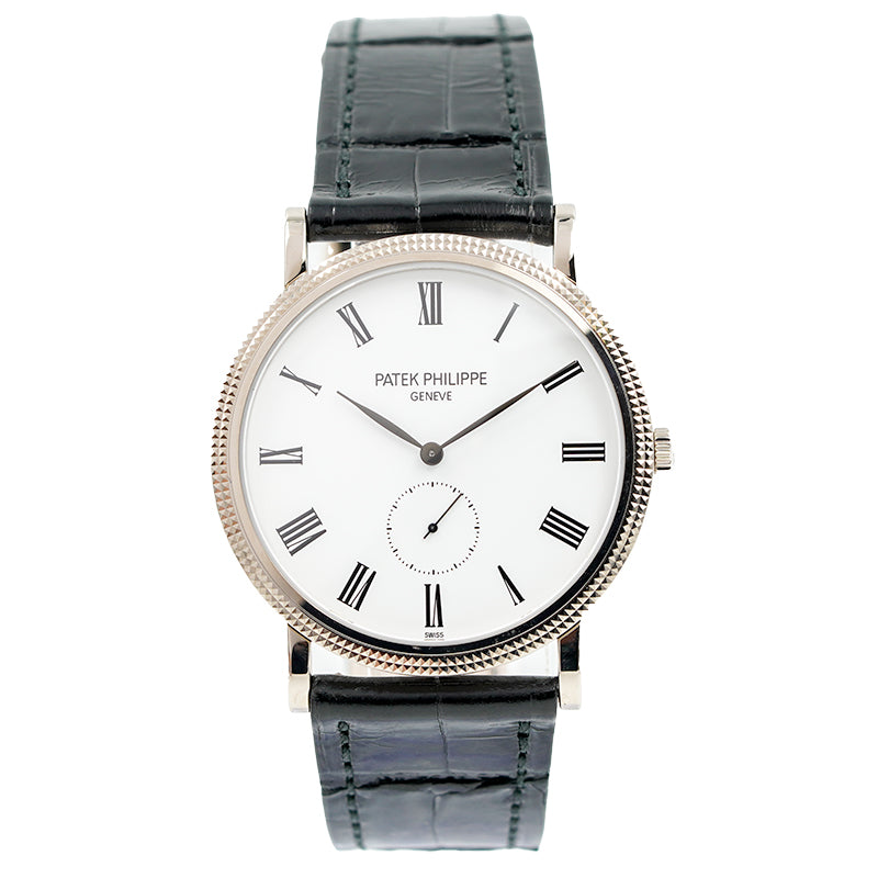 SOLD - Patek Philippe Calatrava 5119G B&P 2011 18k White Gold
