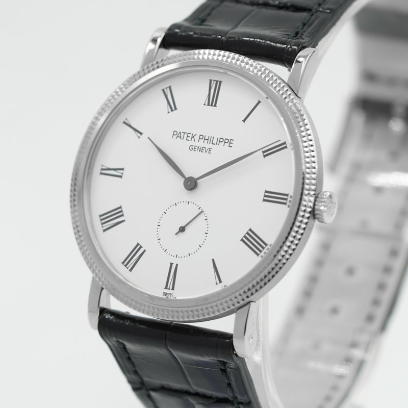 SOLD - Patek Philippe Calatrava 5119G B&P 2011 18k White Gold