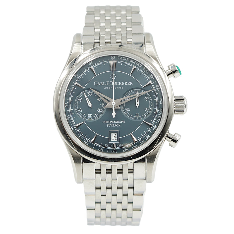 SOLD - Carl F. Bucherer Manero Flyback Chronograph '22 B&P 00.10919.08.93.21