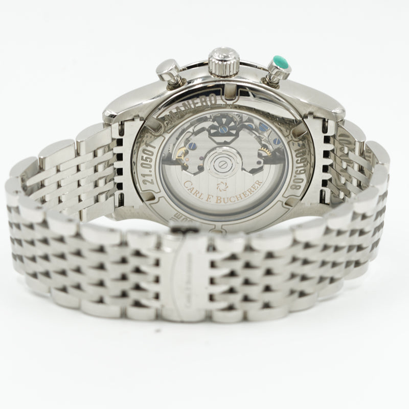 SOLD - Carl F. Bucherer Manero Flyback Chronograph '22 B&P 00.10919.08.93.21