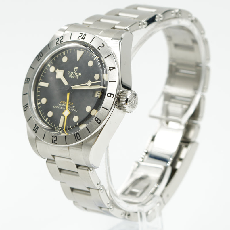 SOLD- 03-03-23 - Tudor Black Bay Pro GMT B&P '22 M79470 39mm Riveted Steel Bracelet