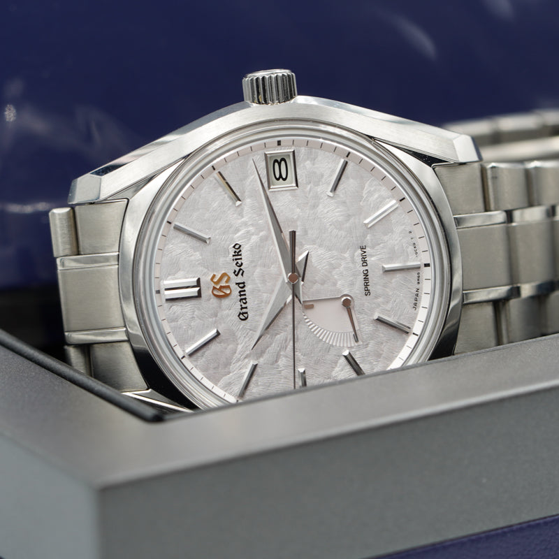SOLD - 11/1/23 - Grand Seiko Cherry Blossom SBGA413 B&P '22 Spring Season Edition