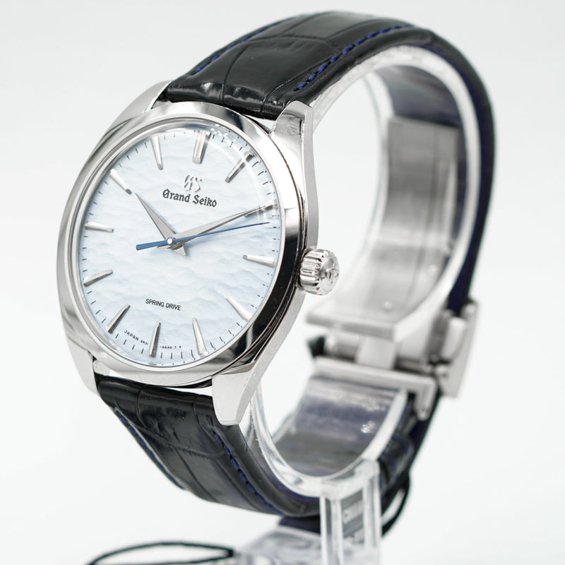 SOLD - 3-15-23 - Grand Seiko SBGY007 Omiwatari 39mm Spring Drive B&P '21