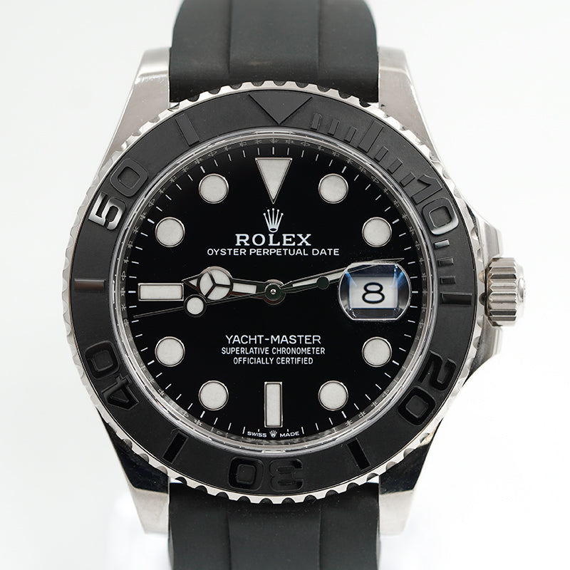 SOLD - Rolex Yachtmaster 42mm 226659 White Gold 18k Oyster Flex '22 B&P