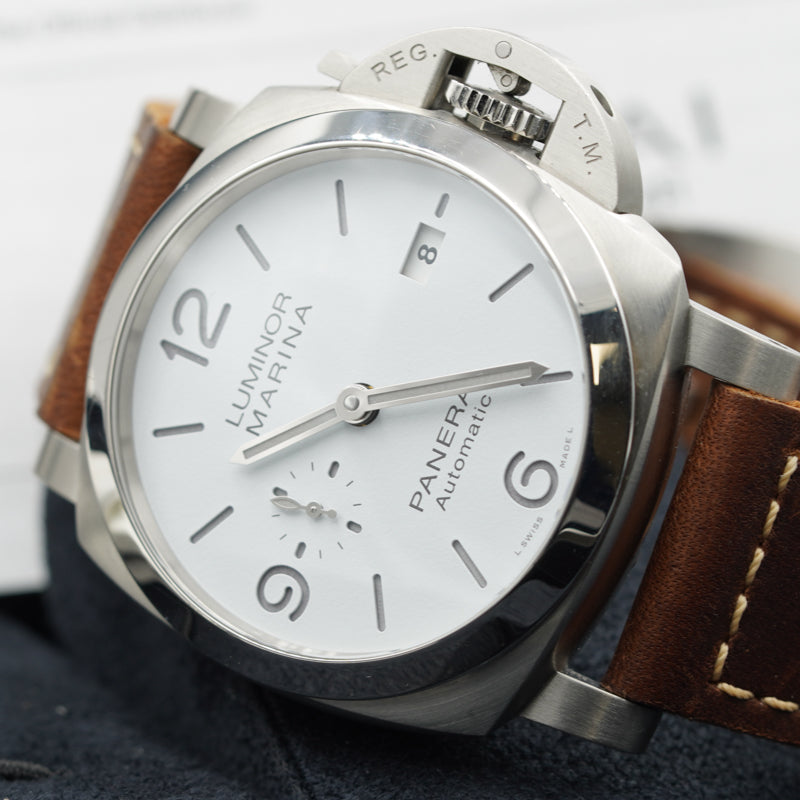 SOLD - Panerai Luminor Marina Pam01314 Stainless Steel B&P 2022