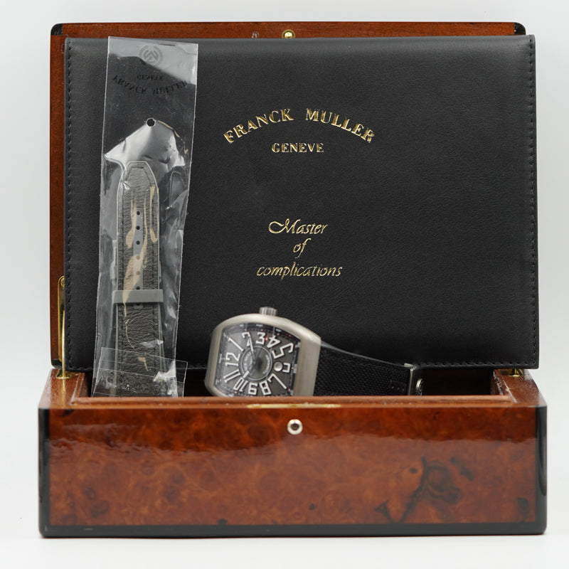 SOLD - 8/1/23 - Franck Muller Vanguard 45mm Titanium B&P 2020 V45SCBRTTGR