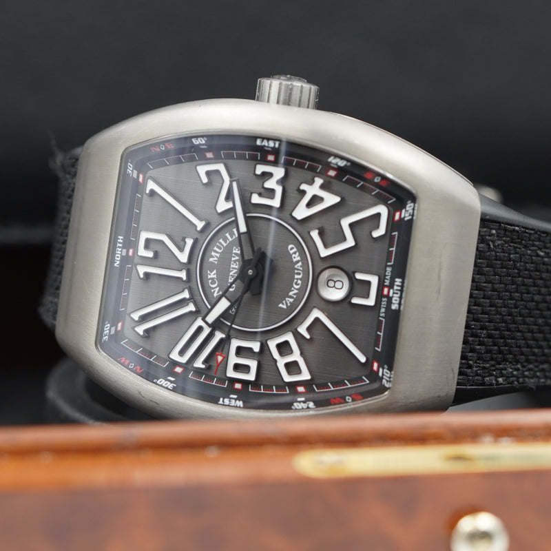 SOLD - 8/1/23 - Franck Muller Vanguard 45mm Titanium B&P 2020 V45SCBRTTGR