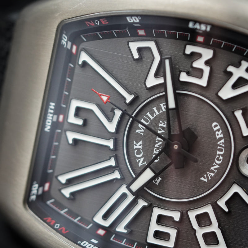 SOLD - 8/1/23 - Franck Muller Vanguard 45mm Titanium B&P 2020 V45SCBRTTGR