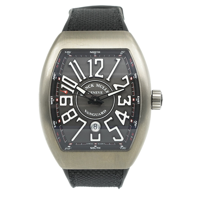 SOLD - 8/1/23 - Franck Muller Vanguard 45mm Titanium B&P 2020 V45SCBRTTGR