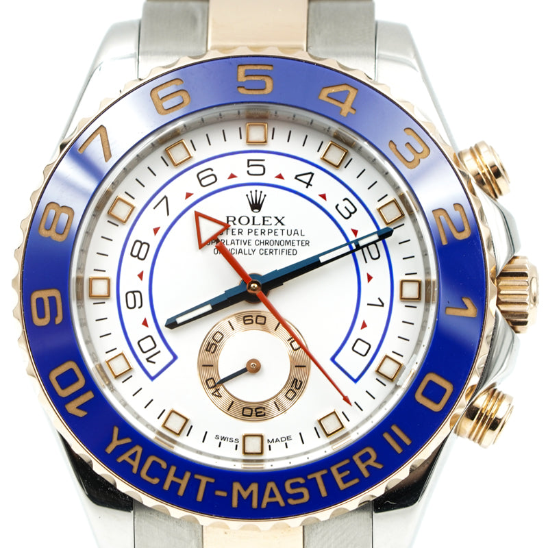 Rolex Yachtmaster II 18K Rose Gold Two-Tone 2010 Box Only M116681