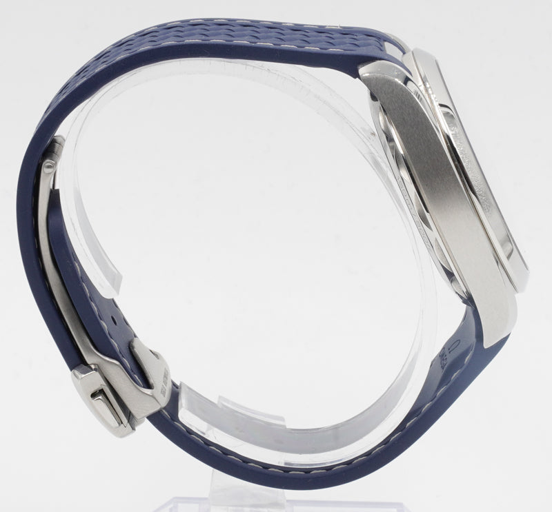 SOLD - 7/23/22 - Omega Seamaster Aqua Terra Blue 220.12.41.21.03.001 B&P '22 Rubber Strap 41mm