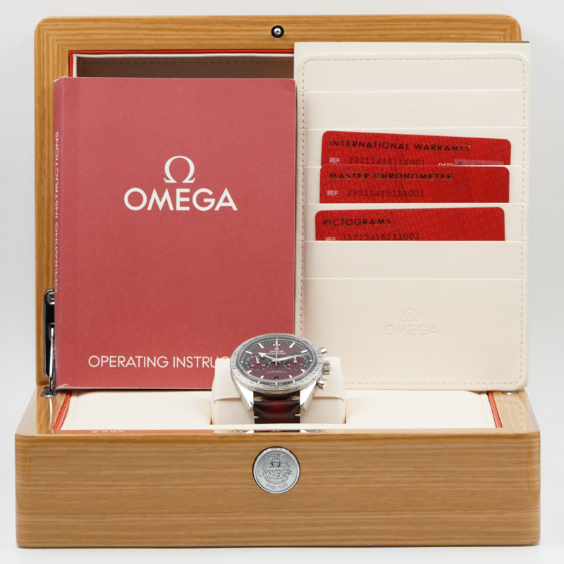 SOLD - Omega Speedmaster '57 B&P 332.12.41.51.11.001 Red 40mm 2022
