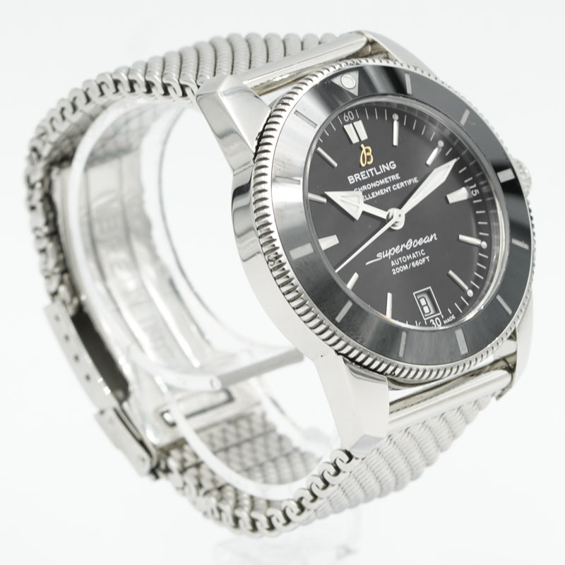SOLD - Breitling Superocean Heritage AB2010121B1A1 42mm Mesh Bracelet in Steel