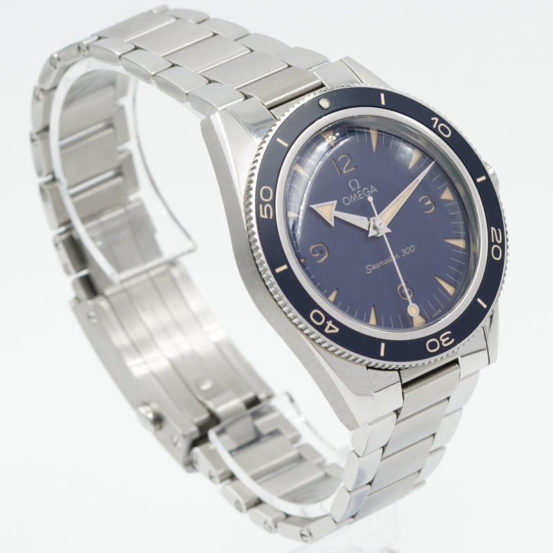 SOLD - Omega Seamaster 300 Heritage '57 Blue Dial 234.30.41.21.03.001 B&P 2023