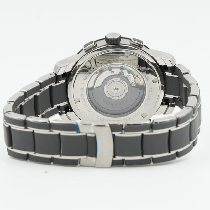 SOLD - 10/09/23 - Tiffany & Co. Mark T-57 Chronograph Stainless Steel & Rubber