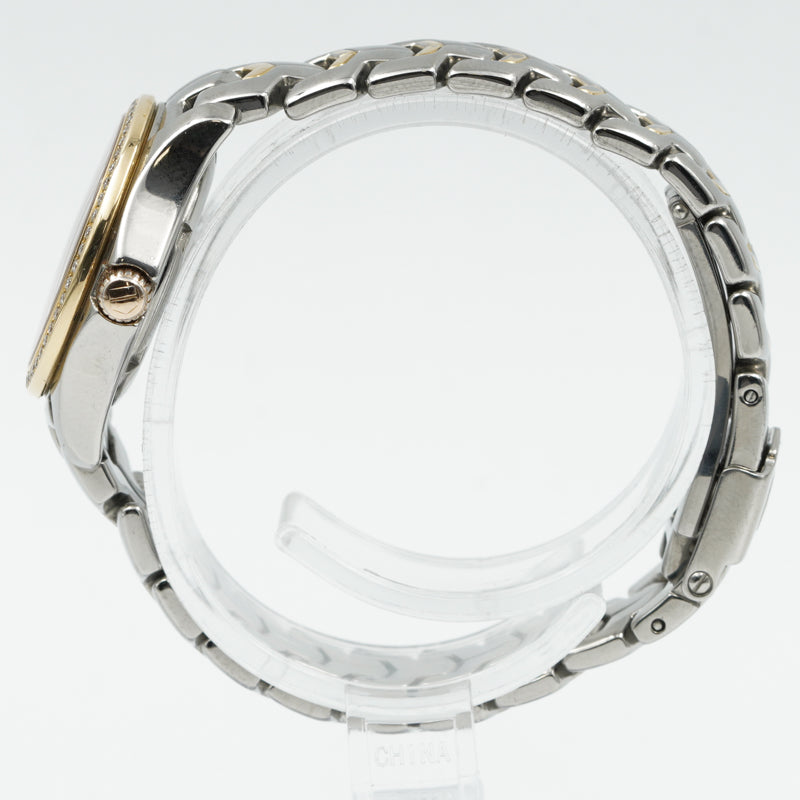 SOLD - Tag Heuer Link WJF1354 Two-Tone 26mm Diamond Bezel Mother of Pearl Dial