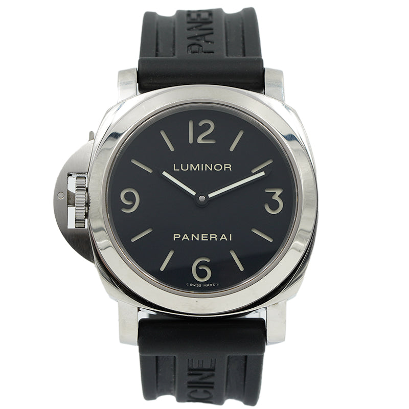 SOLD - Panerai Luminor Base Pam00219 B&P 2006 Left-Handed