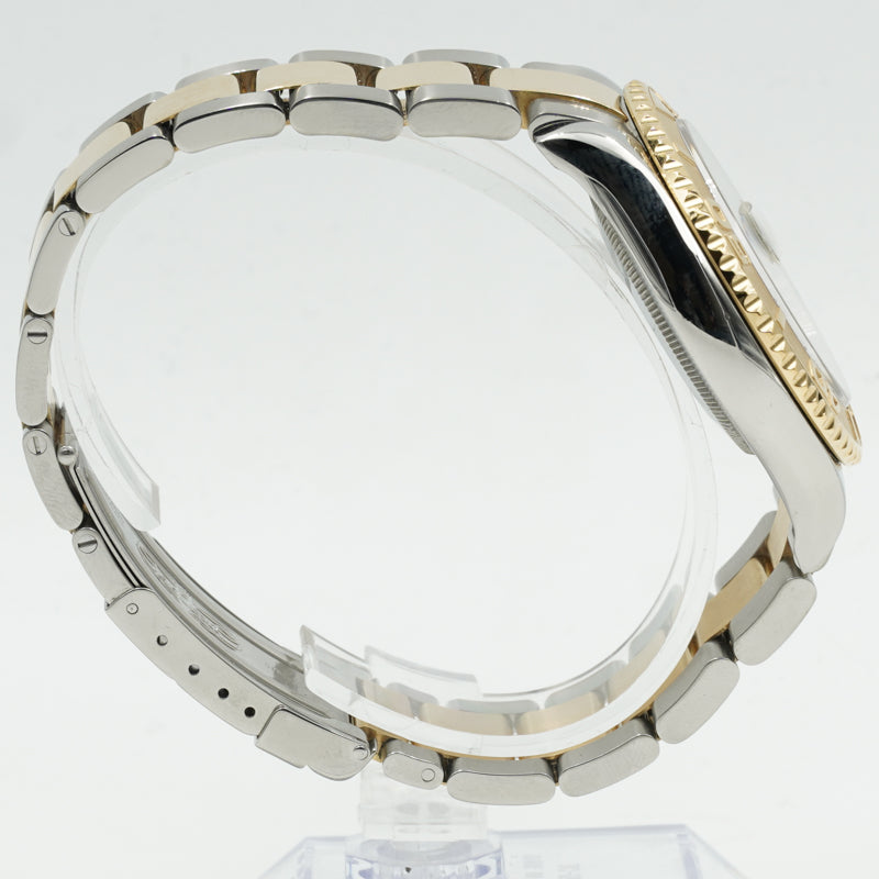 SOLD - Rolex Yacht-Master 16623 Grey Dial B&P 40mm Two-Tone 18K Gold