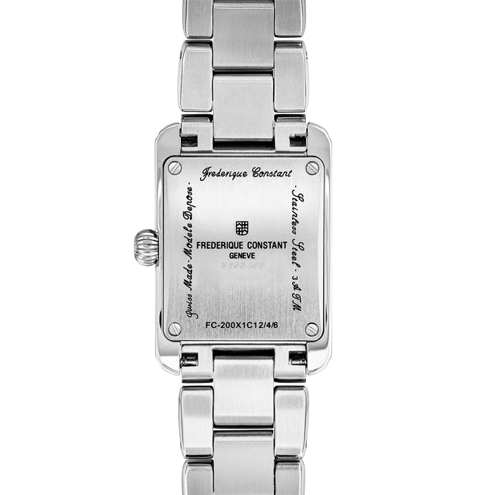 Frederique Constant Classics Carree Ladies Stainless Steel Watch - FC-200MC16B